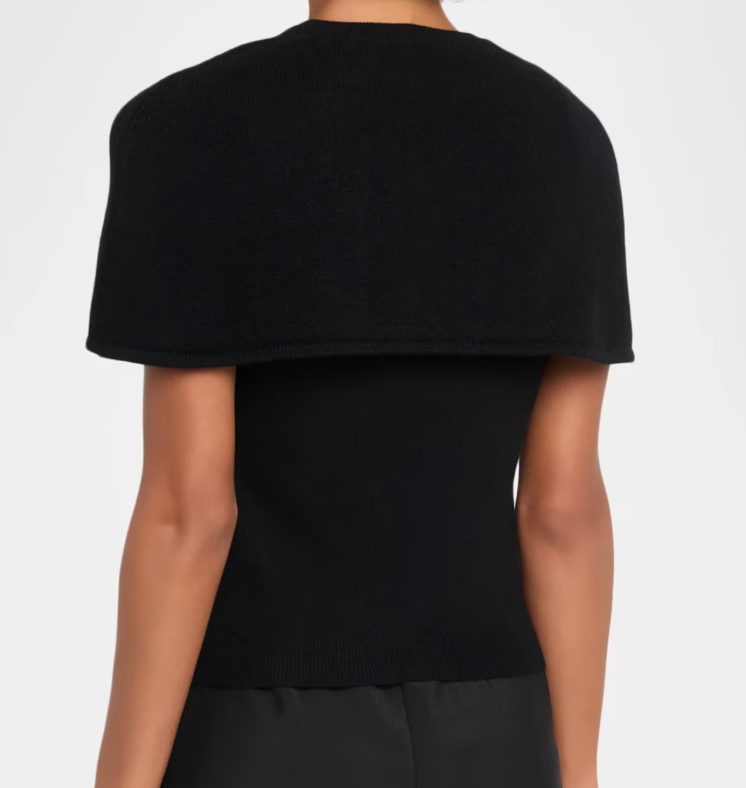 Yuki Short Sleeve Cape Top