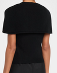 Yuki Short Sleeve Cape Top