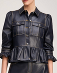 Lite Vegan Leather Delanie Jacket
