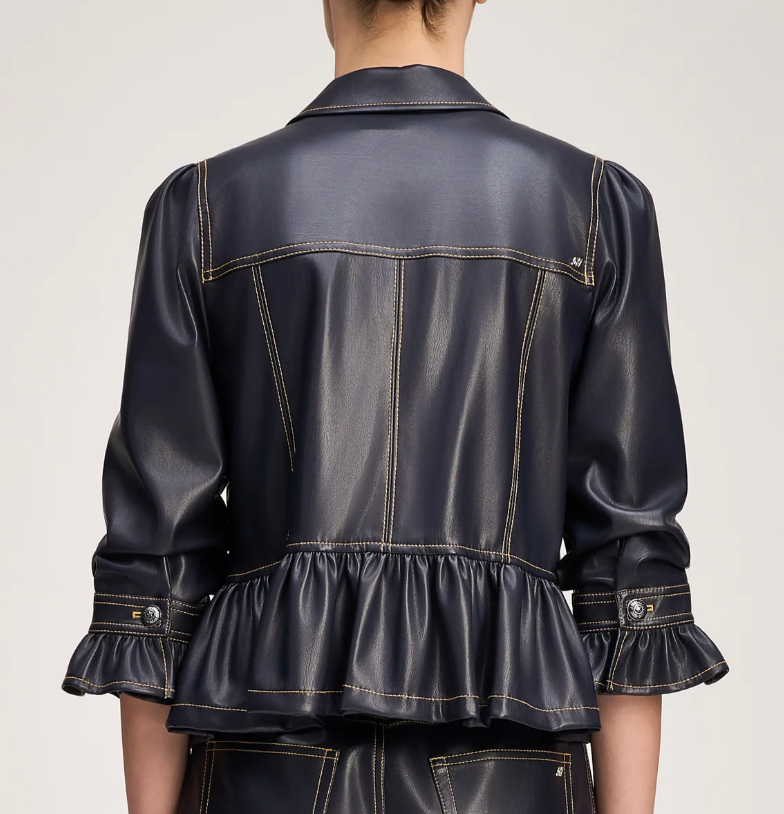 Lite Vegan Leather Delanie Jacket
