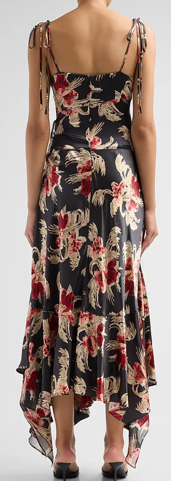 Wilted Poppy Ambroisine Dress