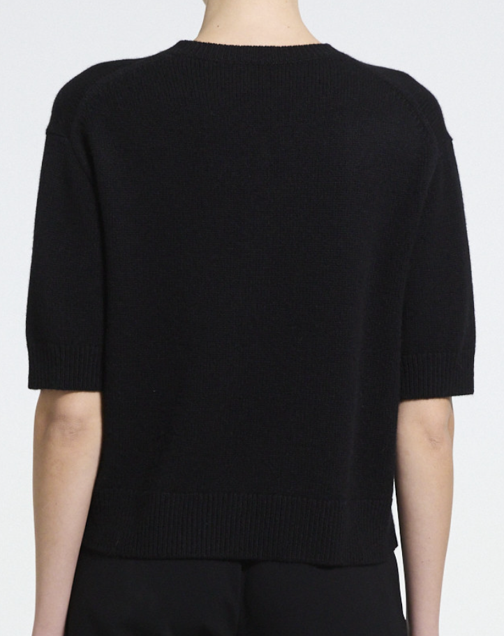 Crop V Tee Cashmere