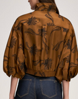 Paisley Fan Embroidered Iggy Jacket