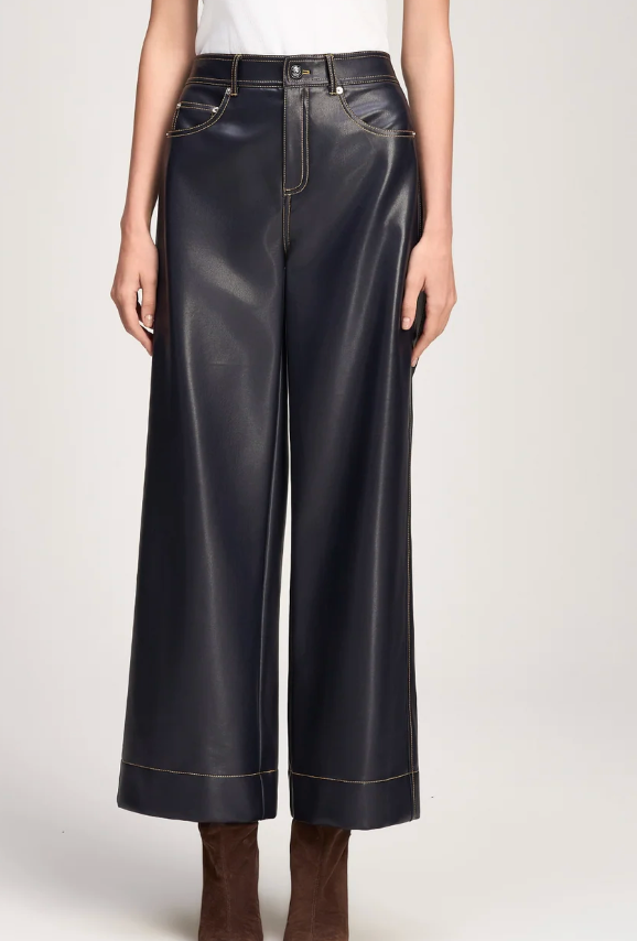 Vegan Leather Betsy Pant