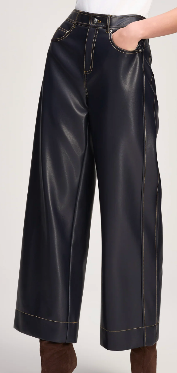 Vegan Leather Betsy Pant