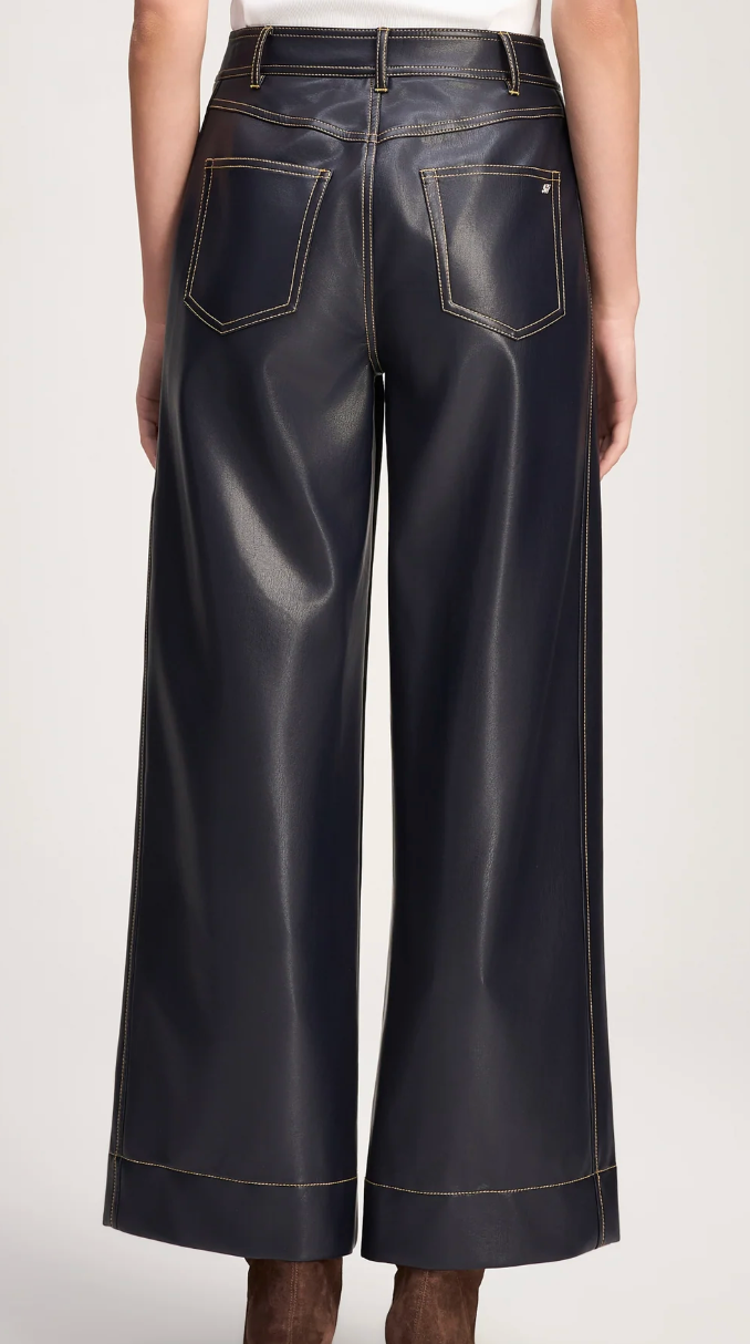 Vegan Leather Betsy Pant