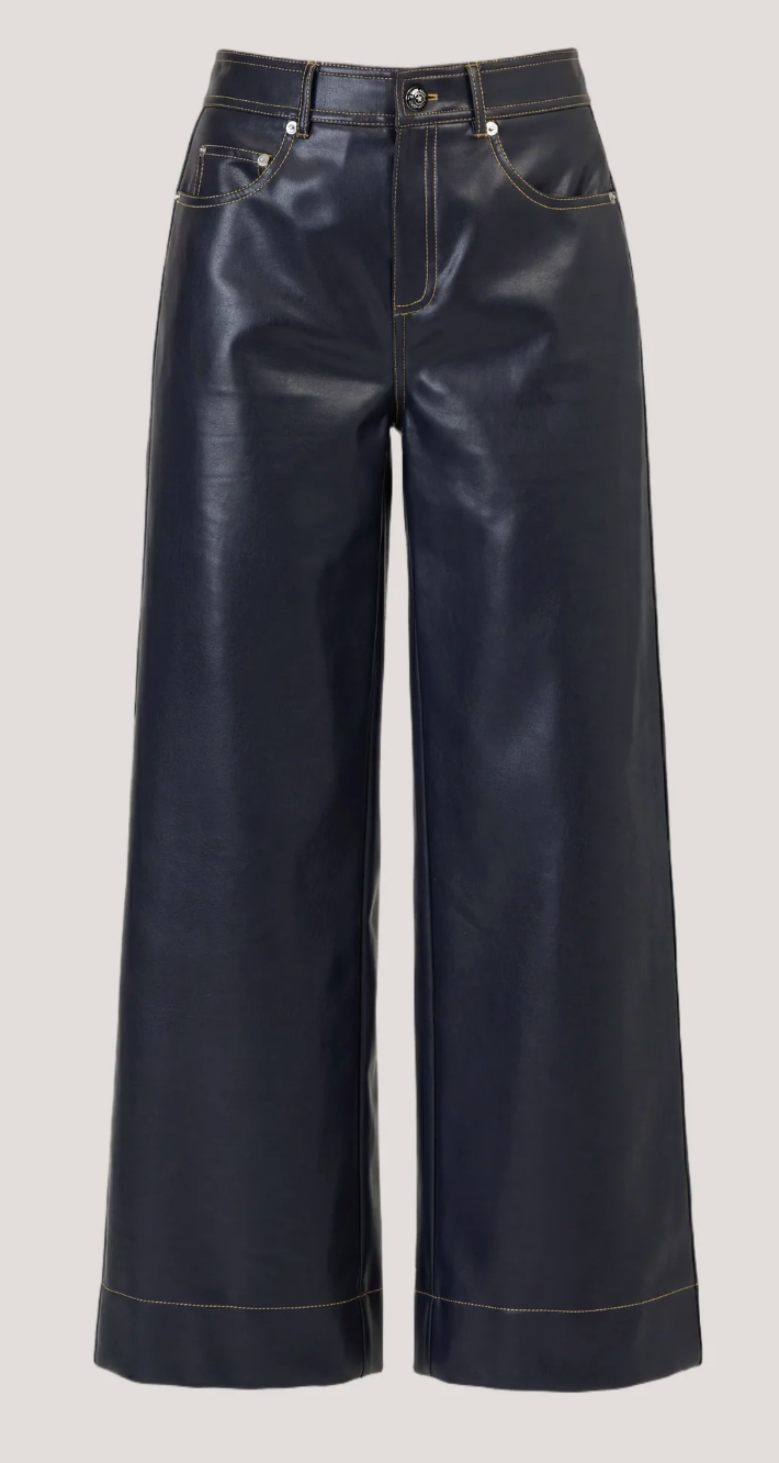 Vegan Leather Betsy Pant