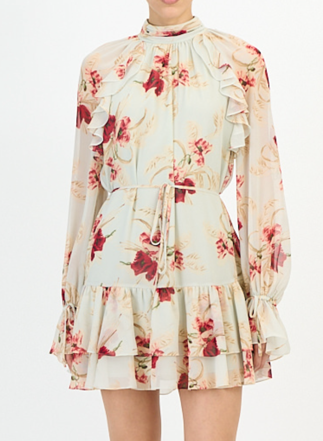 Wilted Poppy Sylviane Dress