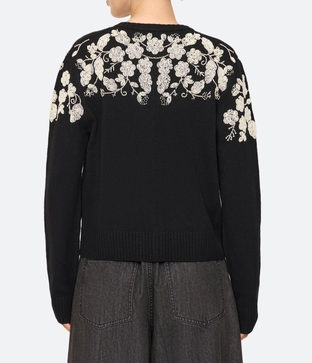 Shiloh Embellished Long Sleeve Cardigan