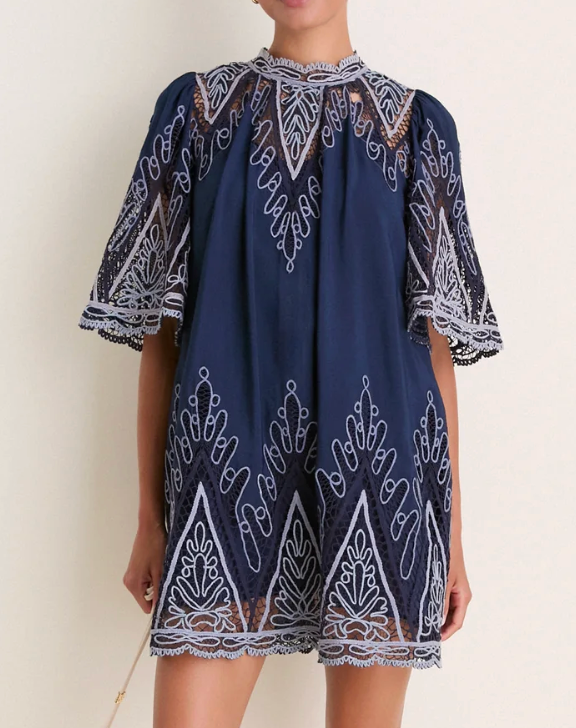 Vali Embellished Mini Dress
