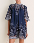 Vali Embellished Mini Dress