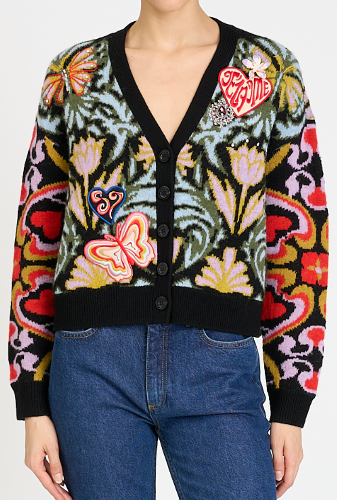 Psychedellic Amour Cardigan