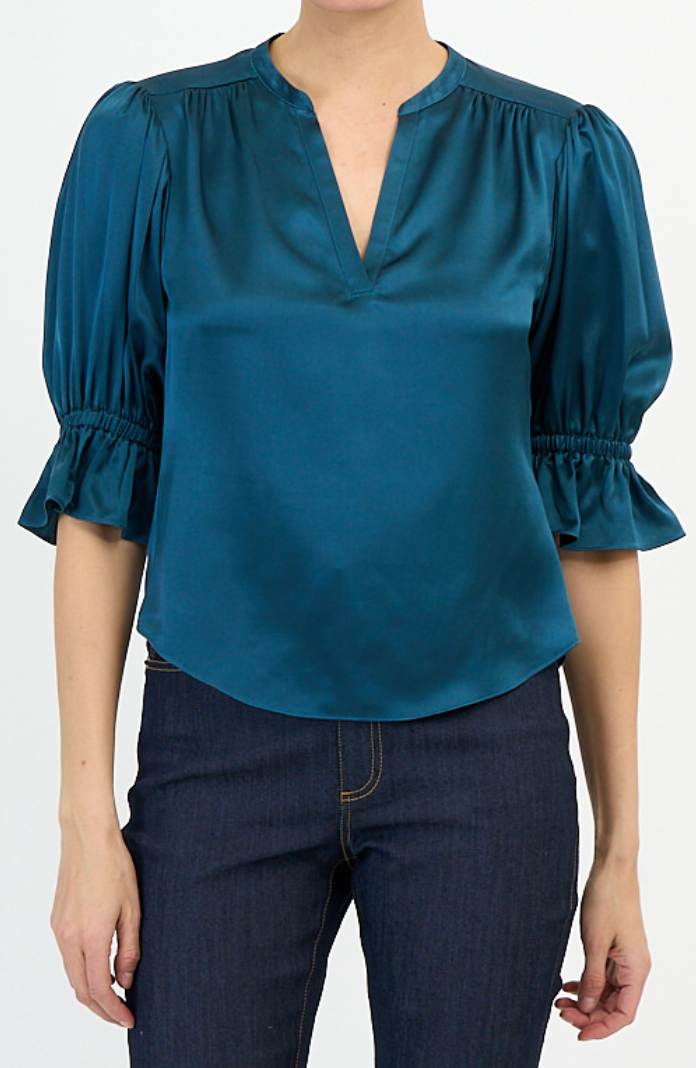 Split Neck Fiona Top
