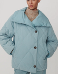 Evren Short Quilted Coat