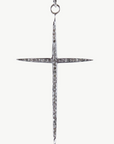 Pointy Pave Cross Pendant