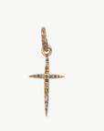 Pointy Pave Cross Pendant