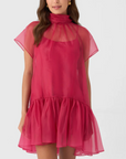 Beaux Tiered Mini Dress
